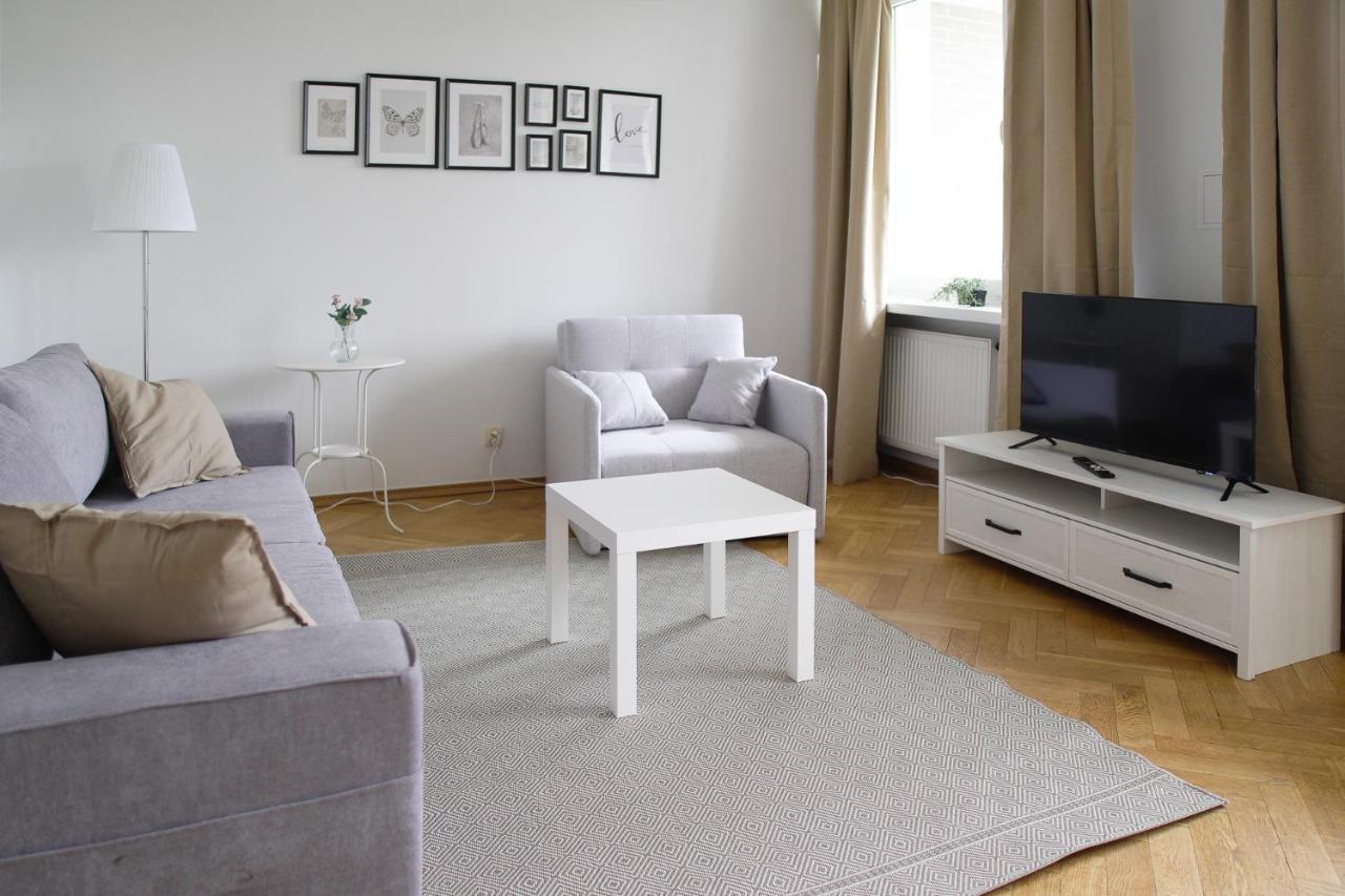 Apartament Przy Parku Saskim Varsóvia Exterior foto